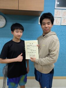 東京の強豪校へ！ファイト！もう一人は中３！最後の１年！