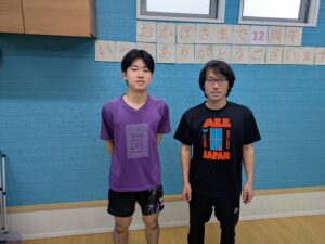 桐蔭学園卒業しました！入ったときは年長でめちゃくちゃかわいくて、よだれたらしながら卓球していたのが懐かしいです！笑年長さんあるある。